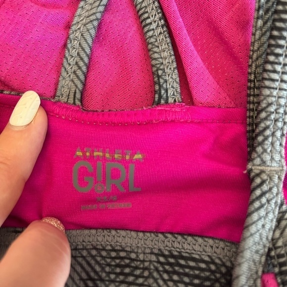 ATHLETA GIRL Cloud Hatch Gratitude 2 in 1 Tank size: XS NWT - Picture 4 of 6